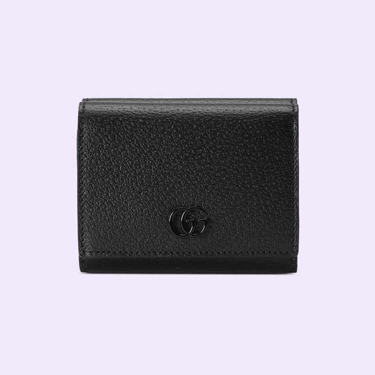 722732.1T56F.1000.001.080.0000.Light GG Marmont tri fold wallet